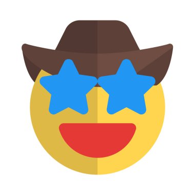 Kovboy gözlerinde takılı kalmış bir yıldız.