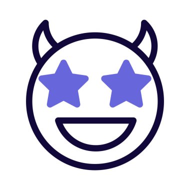 Boynuzlarla vurulan mutlu kötülük parlayan yıldız