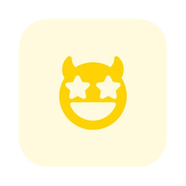 Boynuzlarla vurulan mutlu kötülük parlayan yıldız