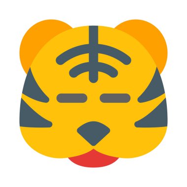 Gözleri kapalı gülümseyen kaplan sosyal medyada paylaştı