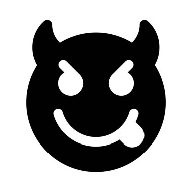 dilsiz şeytan boynuzların tadını çıkarıyor.