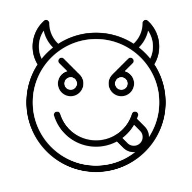 dilsiz şeytan boynuzların tadını çıkarıyor.