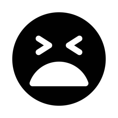 Gözleri kapalı, yorgun emoji internette paylaşılıyor.