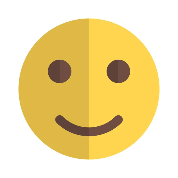 Smiley Face Emoji Smile Internet Messenger — 스톡 벡터