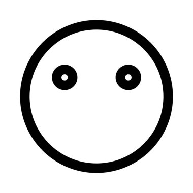 Sohbet sırasında yüzsüz emoji yüzü paylaşımı