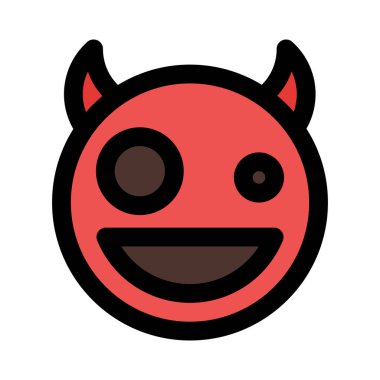 Büyümüş tek gözlü bir şeytan.