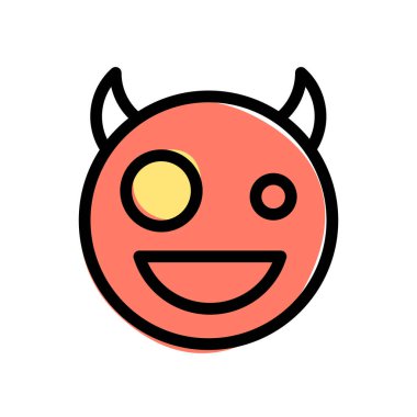 Büyümüş tek gözlü bir şeytan.