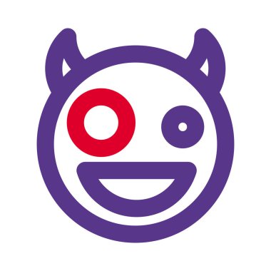 Büyümüş tek gözlü bir şeytan.