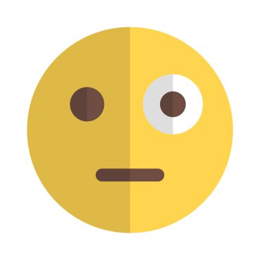Şiş gözlü garip emoji internette paylaşıldı.