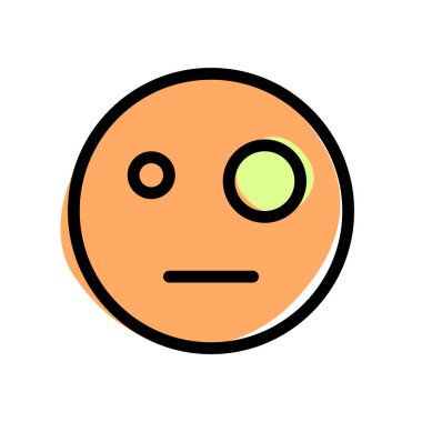 Şiş gözlü garip emoji internette paylaşıldı.