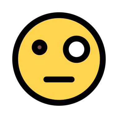 Şiş gözlü garip emoji internette paylaşıldı.