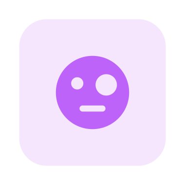 Şiş gözlü garip emoji internette paylaşıldı.