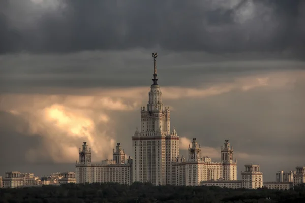 Università di Mosca. Stalin casa . — Foto Stock