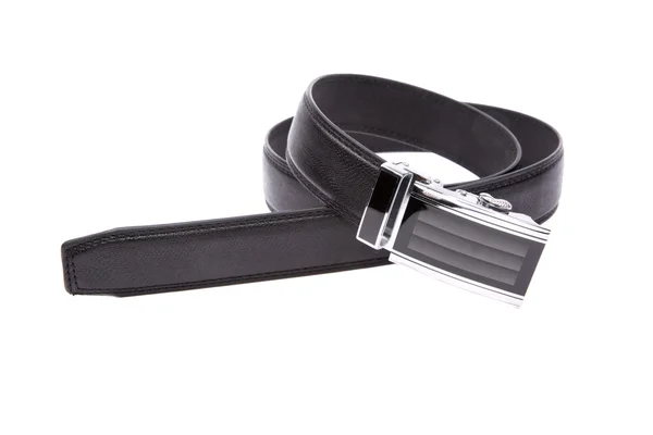 Man's fashion belt isolated on a white background — Stock Photo, Image