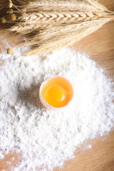 Ingredients for baking