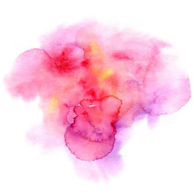 Watercolor hand painted background