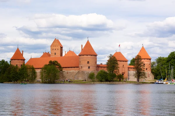 Тракайский замок — стоковое фото