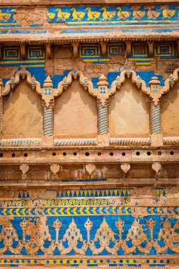 duvar süsleri. Gwalior fort