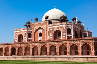 Humayuns mezar. Delhi, Hindistan