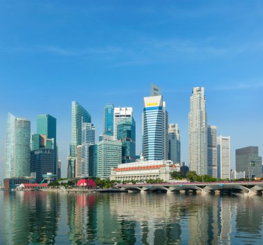 Singapur gökdelenler