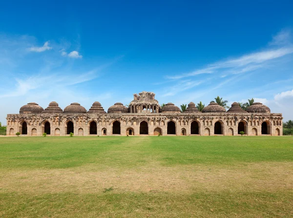 Ancient ruins of Elephant Stables — Stock Photo, Image