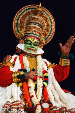 kathakali dansı. Bhava bhavanam Festivali. Eylül 2009. chenna