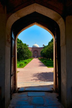 Humayuns mezar. Delhi, Hindistan