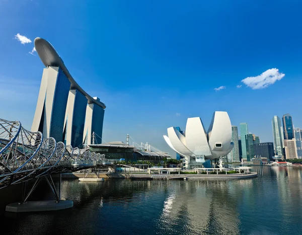 Singapore skyline tagsüber — Stockfoto