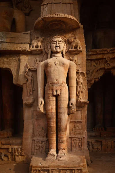 Statue von jain thirthankara — Stockfoto