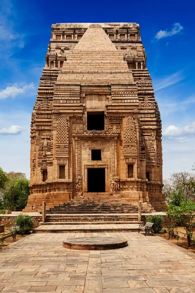 Gwalior fort söyle ka mandire hindu Tapınağı — Stok fotoğraf