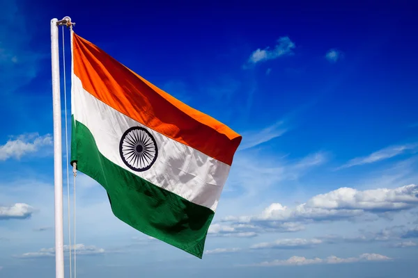 Indische Flagge von Indien — Stockfoto
