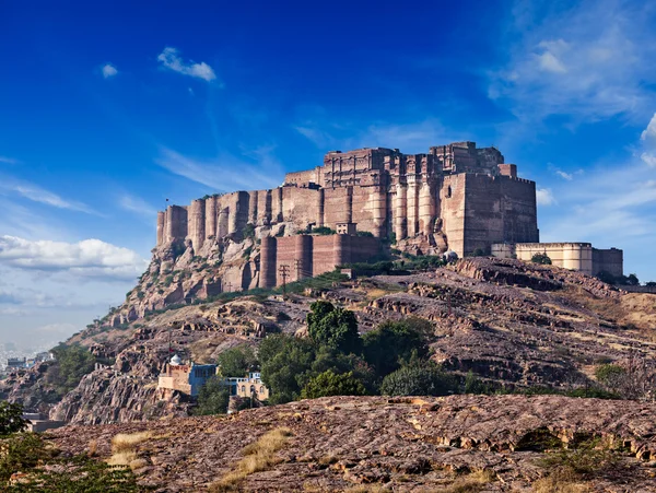 Fort Mehrangarh, Jodhpur, Rajasthan, India — Foto Stock
