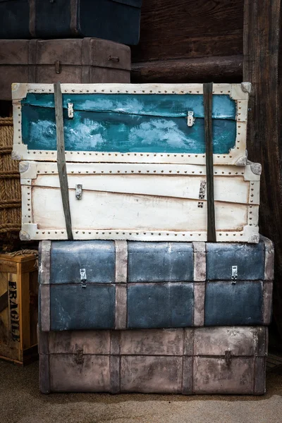 Vintage poggyász — Stock Fotó