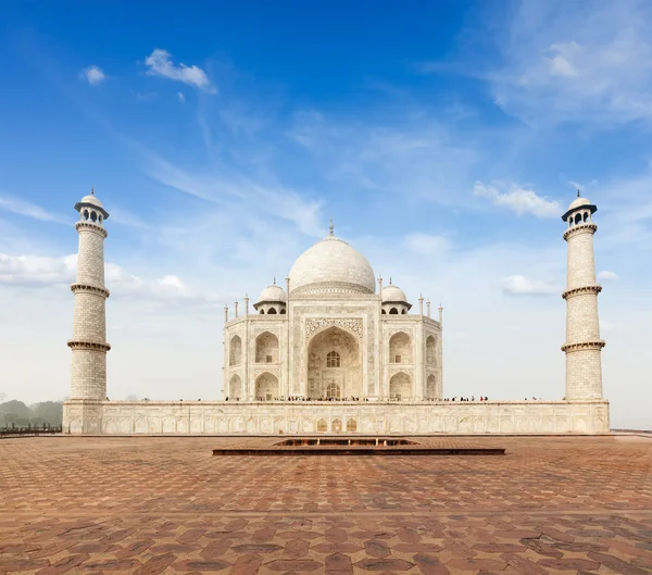 Taj mahal, agra, indie — Stock fotografie