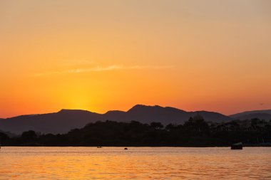 PICHOLA Lake. Hindistan