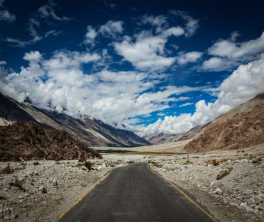 Himalaya peyzaj nubra Valley Road