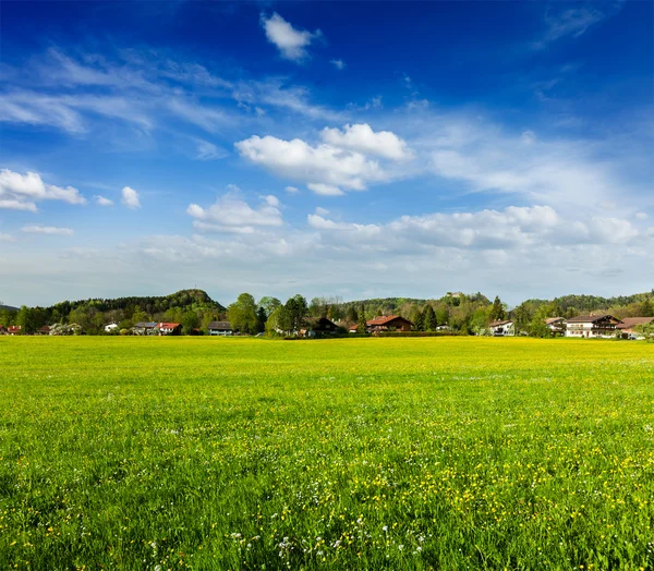 German countryside and village — Stock Photo, Image