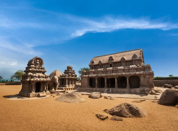 Mahabalipuram, tamil nadu, Jižní Indie — Stock fotografie
