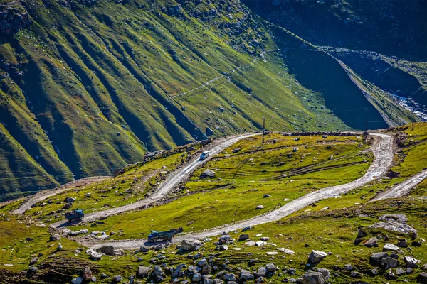 喜马拉雅山公路 — 图库照片