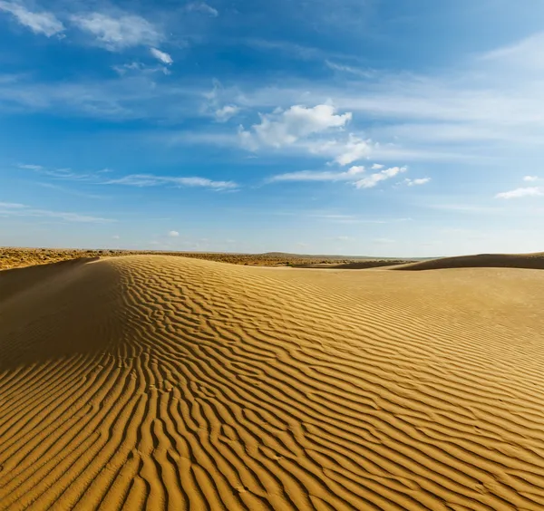 Дюни пустелі Тар — стокове фото