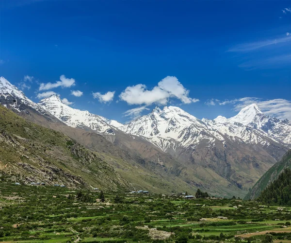 Tal im Himalaya — Stockfoto