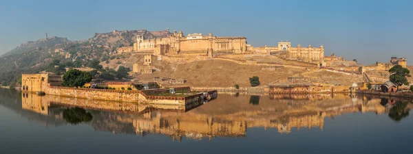 Panorama amer fort, Indie — Stock fotografie