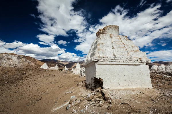 Buddhista chortens, ladakh — Stock Fotó