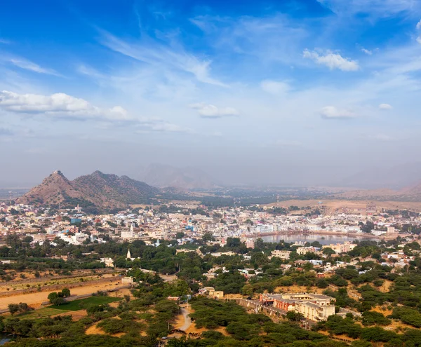 Ciudad Santa Pushkar. Rajastán, India — Foto de Stock