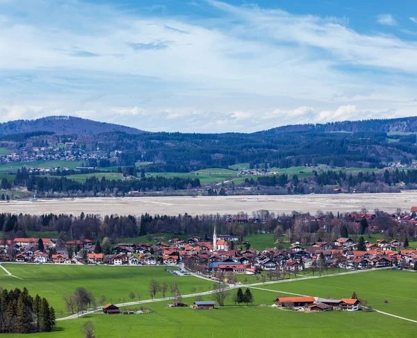 Niemiecki wsi i miejscowości — Zdjęcie stockowe