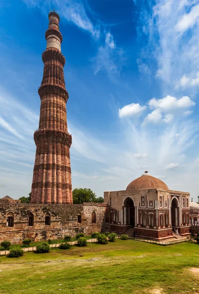 Qutub Minar — Stockfoto
