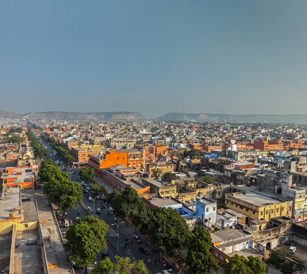 Vista aérea de Jaipur, India — Foto de Stock