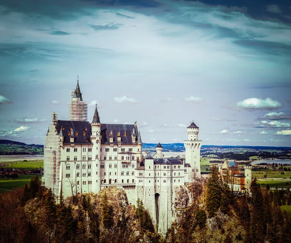 Castello di Neuschwanstein, Germania — Foto Stock