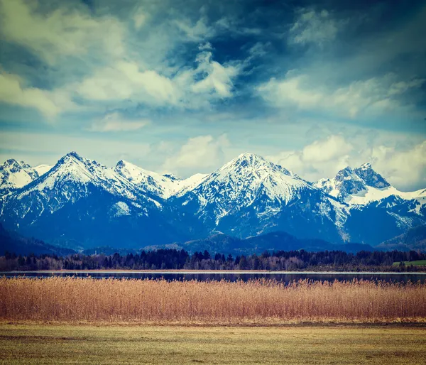 Beierse Alpen landschap — Stockfoto