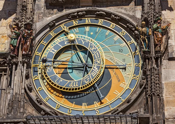 นาฬิกาดาราศาสตร์ปราก — ภาพถ่ายสต็อก